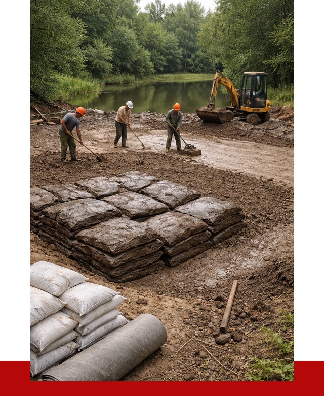 Купить глину для пруда в Большой Камне от 4563 р. с доставкой | ПРОНЕРУДБль