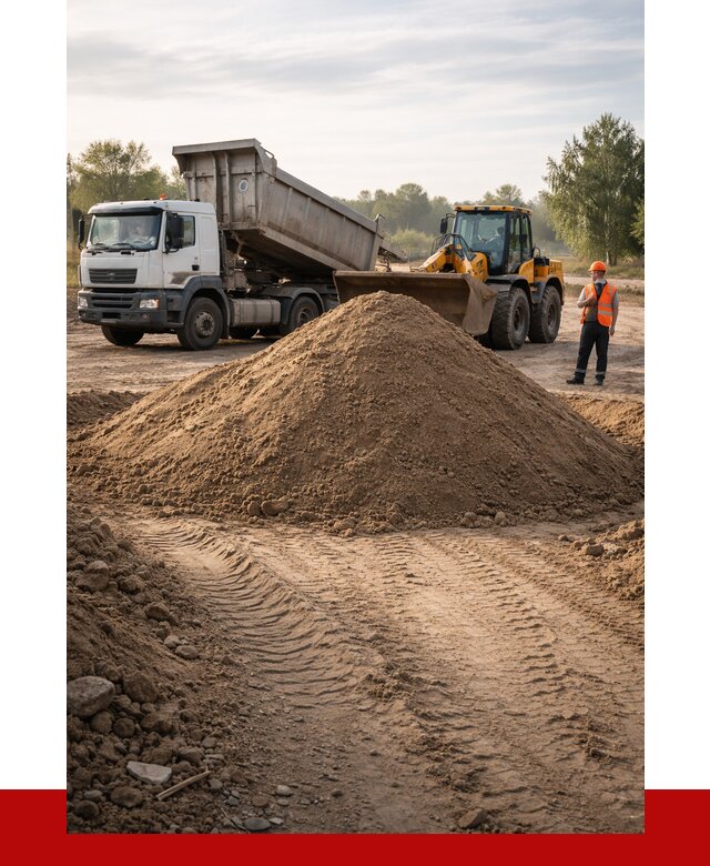 Купить песчаный грунт с доставкой в Большой Камне от 4259 р. | ПРОНЕРУДБль