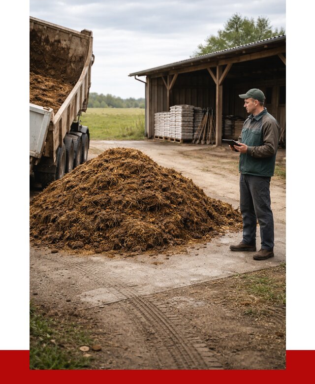 Купить навоз с доставкой в Большой Камне от 1217 р. за куб | ПРОНЕРУДБль