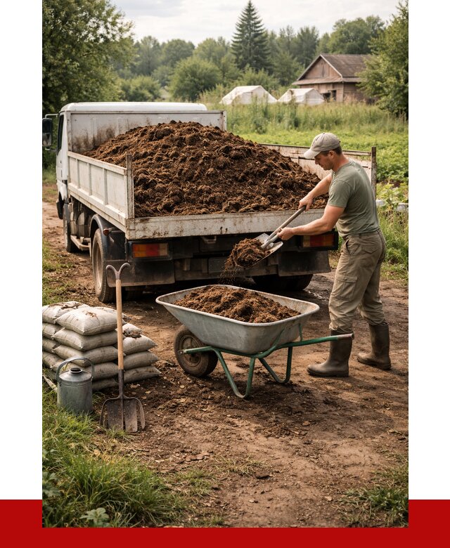 Купить коровий навоз с доставкой в Большой Камне от 1825 р. | ПРОНЕРУДБль