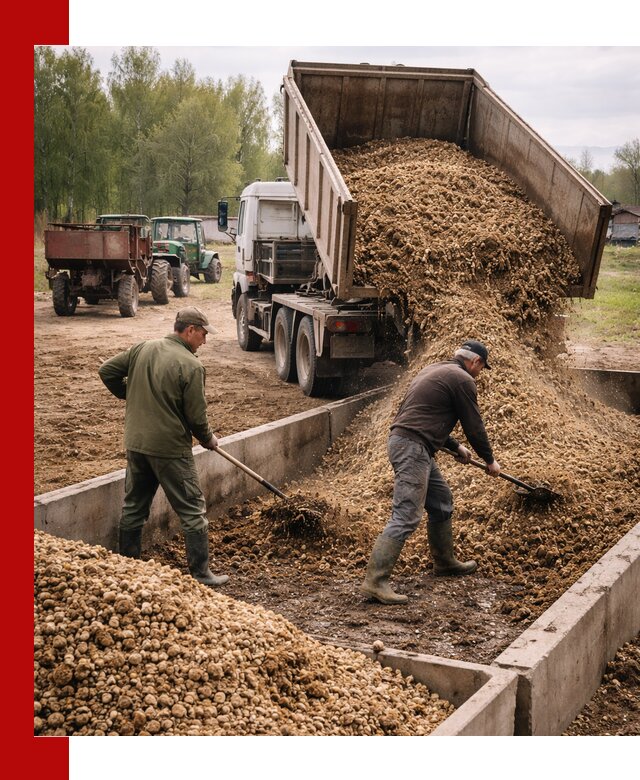 Куриный помет с доставкой в Большой Камне оптом и в розницу