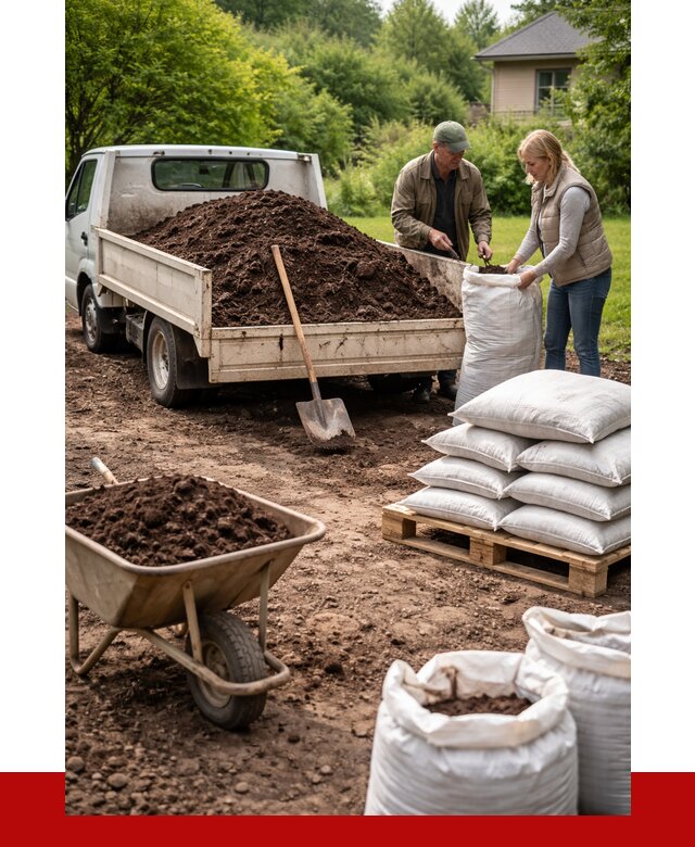 Перегной в мешках с доставкой в Большой Камне от 2231 р. | ПРОНЕРУДБль