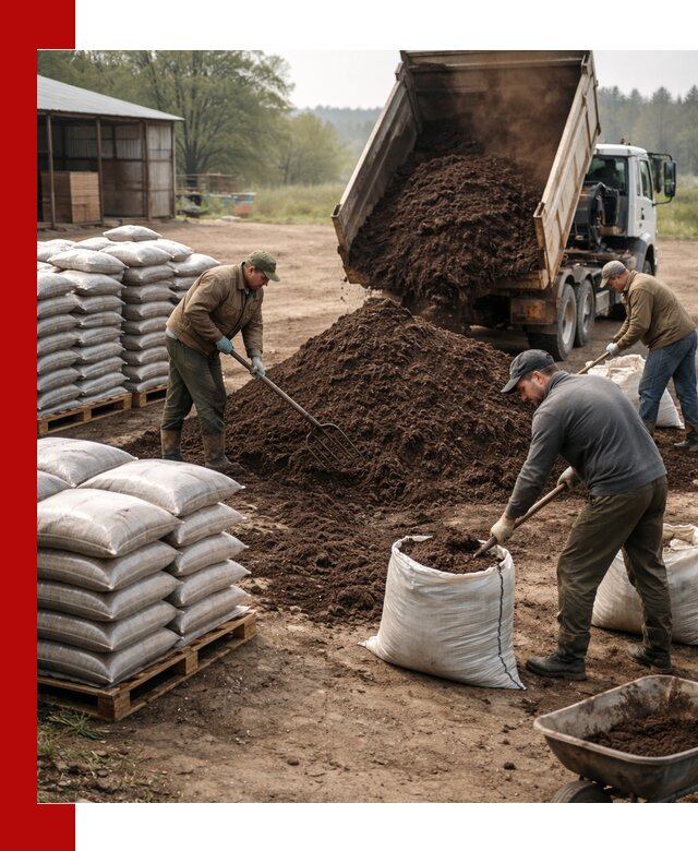 Доставка компоста оптом и в розницу в Большой Камне