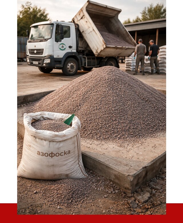 Купить азофоска в Большой Камне с доставкой от 1217 р. за куб | ПРОНЕРУДБль