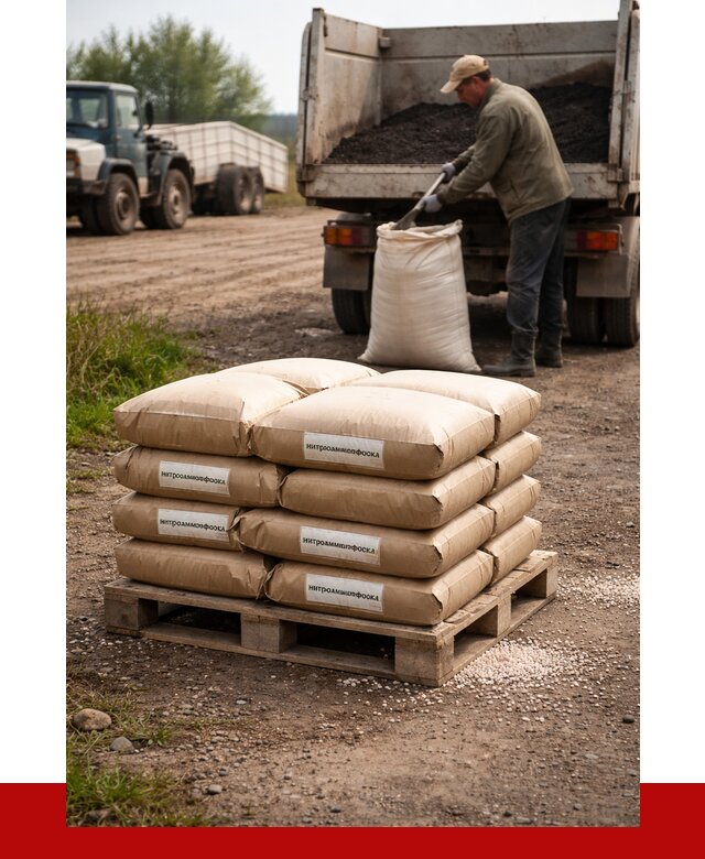 Купить нитроаммофоска в Большой Камне от 4259 р. за куб | ПРОНЕРУДБль