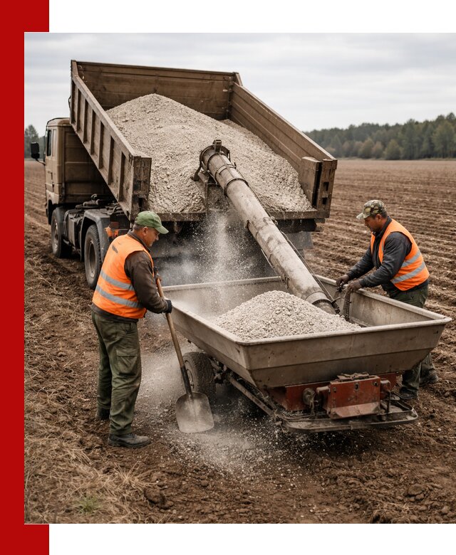 Доставка и продажа суперфосфата оптом и в розницу в Большой Камне