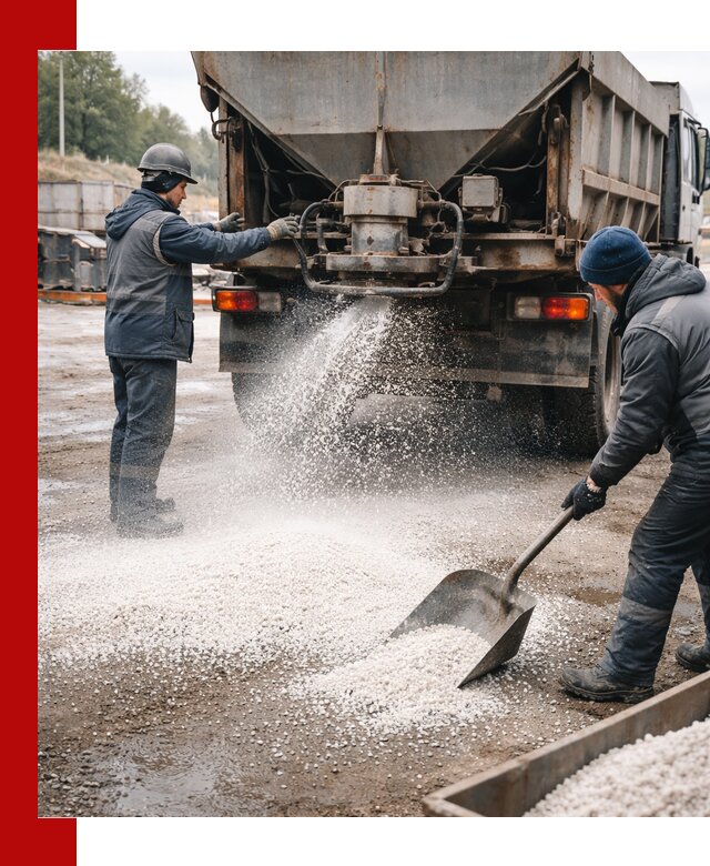 Доставка и продажа хлористого кальция в Большой Камне