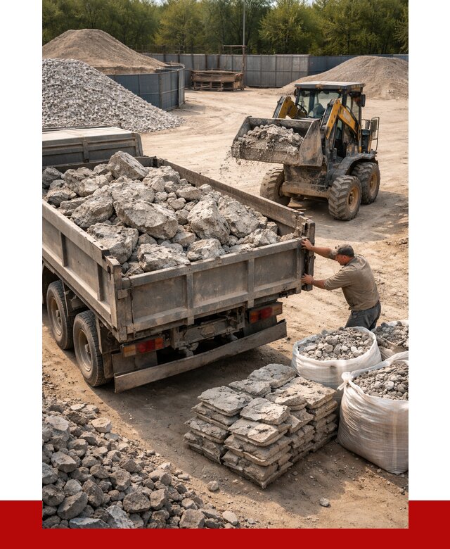 Купить бой бетона с доставкой в Большой Камне от 4868 р. | ПРОНЕРУДБль