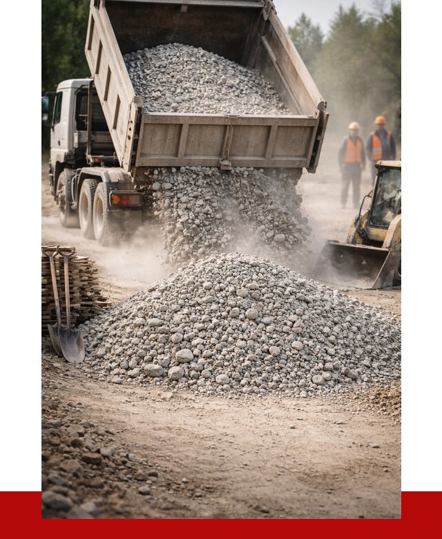 Купить дробленый бетон в Большой Камне от 1724 р./куб | ПРОНЕРУДБль