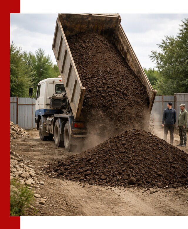 Доставка самосвалом 10 кубов в Большой Камне быстро и надёжно