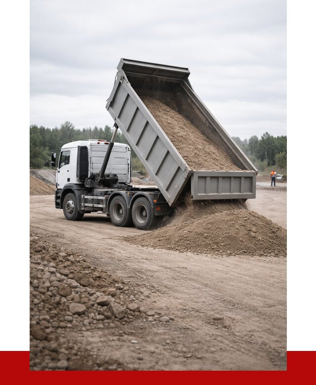 Доставка самосвалом 15 кубов в Большой Камне от 6592 руб. | ПРОНЕРУДБль