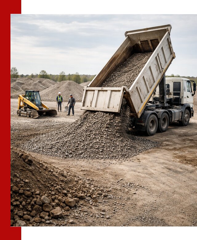 Доставка самосвалом 25 м³ в Большой Камне быстро и надежно